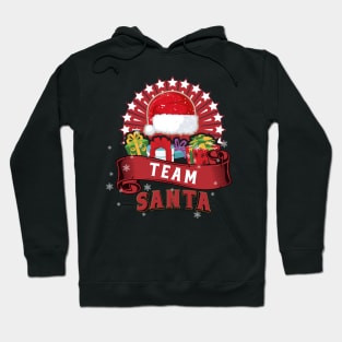 Team Santa Family Christmas Squad Hoodie